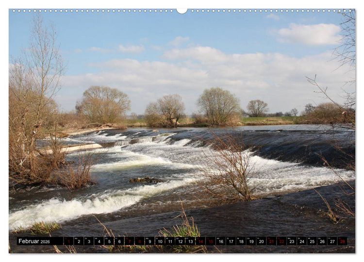 Produktbild: Die Nahe - der "Wilde Fluss" der Kelten (Wandkalender 2026 DIN A2 quer), CALVENDO Monatskalender