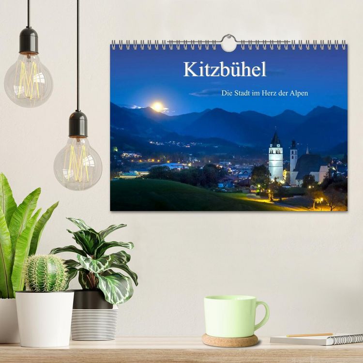 Produktbild: Kitzb&uuml;hel. Die Stadt im Herz der Alpen (Wandkalender 2026 DIN A4 quer), CALVENDO Monatskalender