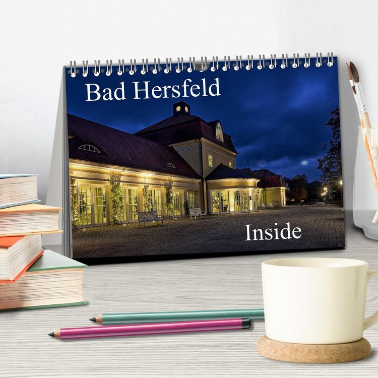 Bad Hersfeld Inside (Tischkalender 2025 DIN A5 quer), CALVENDO Monatskalender