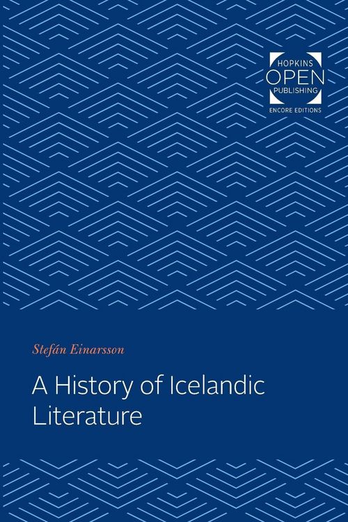Produktbild: A History of Icelandic Literature