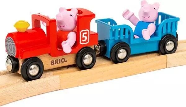 Produktbild: Peppa Wutz Eisenbahn-Set / Eisenbahnset f&uuml;r Kinder ab 3 Jahren