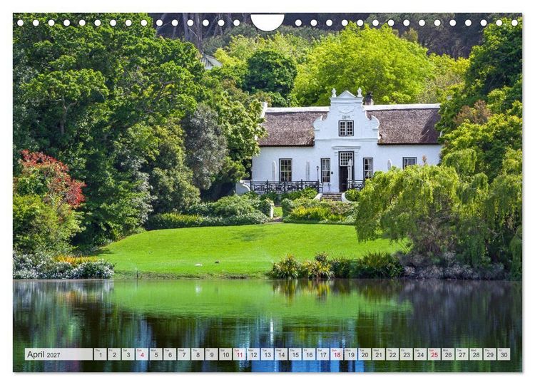 Produktbild: South African Wineries, wine architecture between tradition and modernity (Wall Calendar 2027 DIN A4 landscape), CALVENDO 12 Month Wall Calendar
