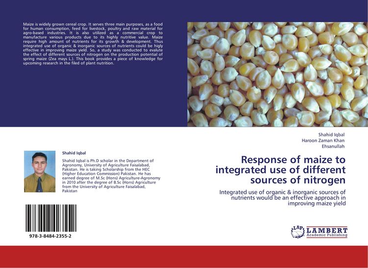 Produktbild: Response of maize to integrated use of different sources of nitrogen