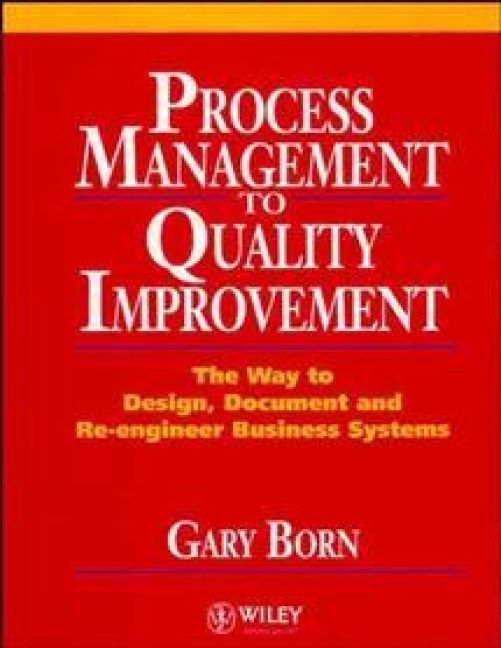 Produktbild: Process Management to Quality Improvement