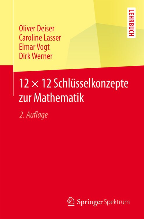 Produktbild: 12 &times; 12 Schl&uuml;sselkonzepte zur Mathematik