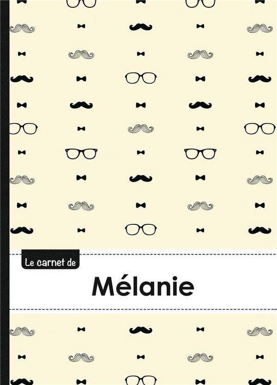 Produktbild: Carnet melanie lignes,96p,a5