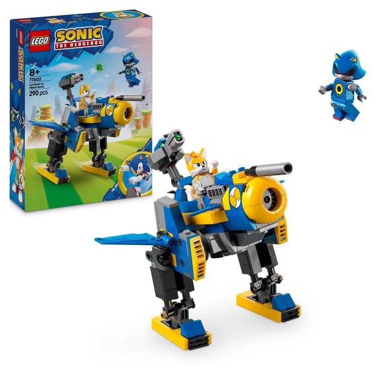 Produktbild: LEGO Sonic the Hedgehog Cyclone vs. Metal Sonic - Spielzeug Mechs 77002