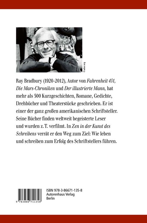 Produktbild: Zen in der Kunst des Schreibens - Kreativtechniken eines Schriftstellers von Weltrang
