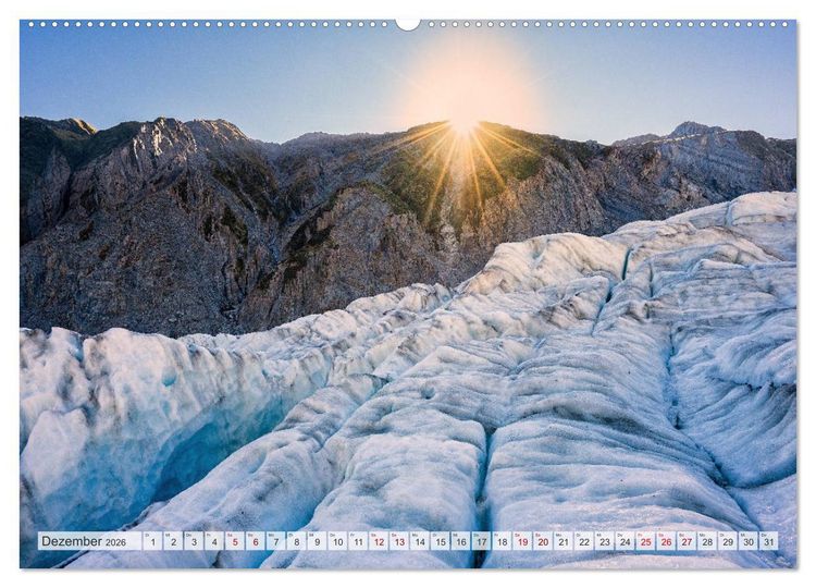 Produktbild: Neuseeland - Landschaftstr&auml;ume (hochwertiger Premium Wandkalender 2026 DIN A2 quer), Kunstdruck in Hochglanz
