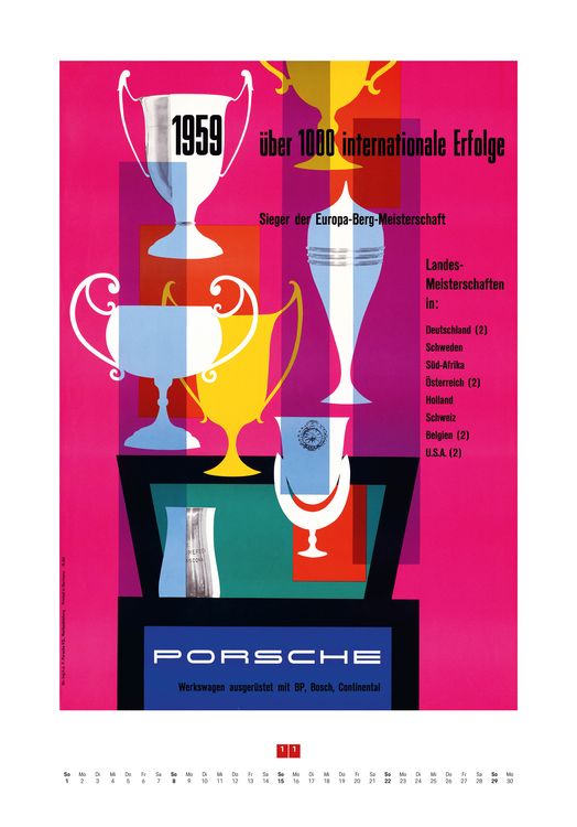 Produktbild: Porsche Rennplakate 2026