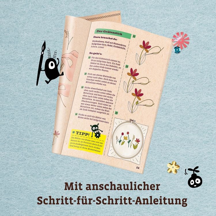 Produktbild: Sticken Kreativ-Set