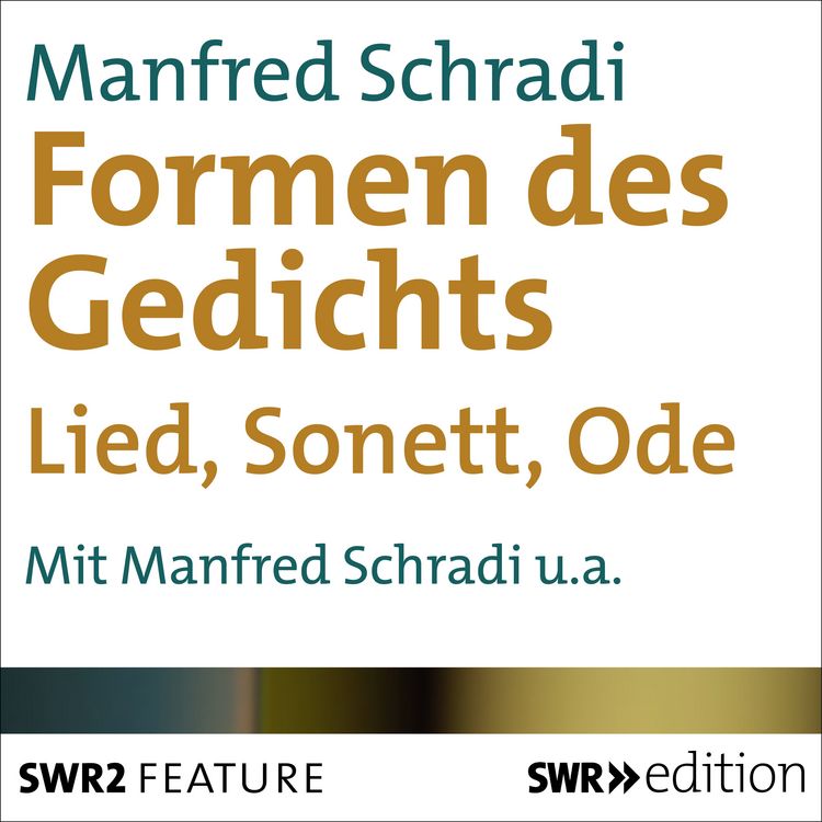 Produktbild: Die Formen des Gedichts