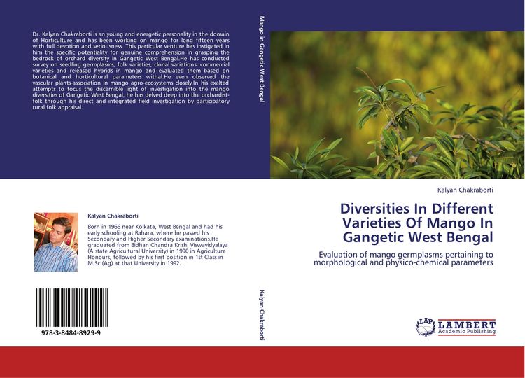 Produktbild: Diversities In Different Varieties Of Mango In Gangetic West Bengal