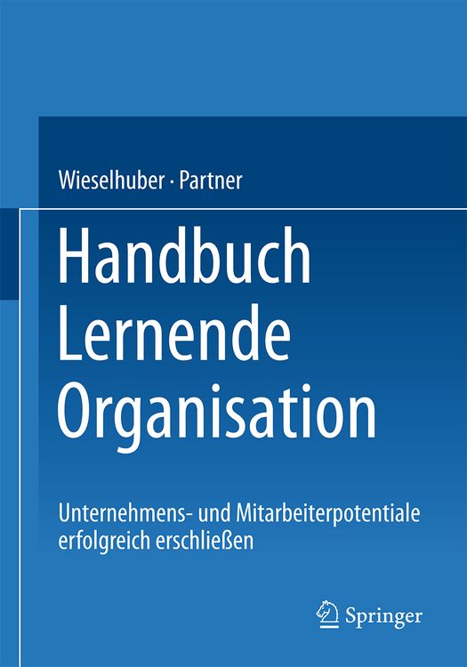 Produktbild: Handbuch Lernende Organisation