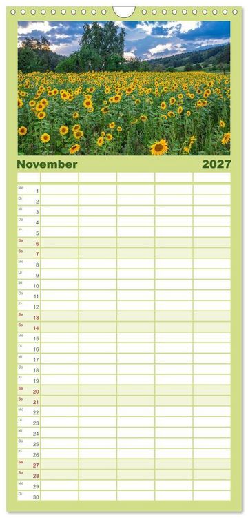 Produktbild: Familienplaner 2027 - G&uuml;ttingen im Hegau mit 5 Spalten (Wandkalender, 21 x 45 cm) CALVENDO