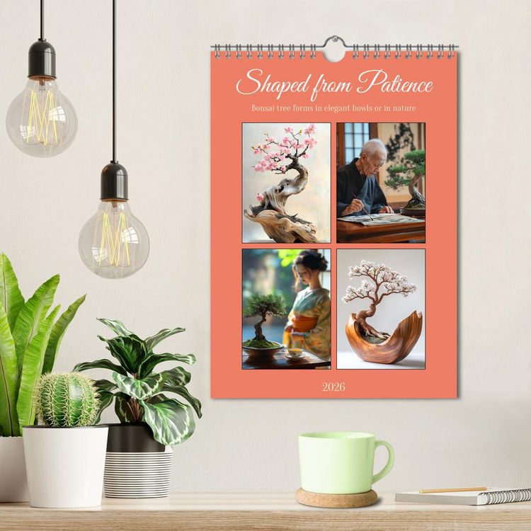 Produktbild: Shaped from Patience (Wall Calendar 2026 DIN A4 portrait), CALVENDO 12 Month Wall Calendar