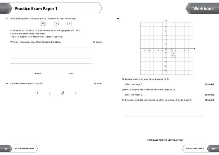 Produktbild: AQA GCSE 9-1 Maths Higher All-in-One Complete Revision and Practice