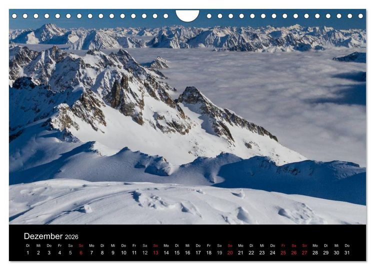 Produktbild: Momente der Sehnsucht: Schweizer Bergwelten (Wandkalender 2026 DIN A4 quer), CALVENDO Monatskalender