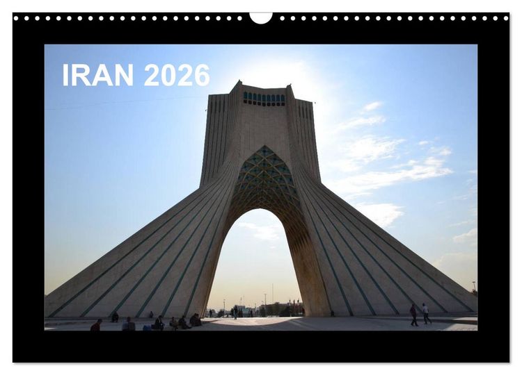 Produktbild: IRAN 2026 (Wandkalender 2026 DIN A3 quer), CALVENDO Monatskalender