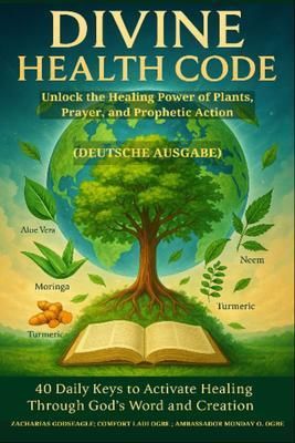 Produktbild: DIVINE HEALTH CODE - 40 Daily Keys to Activate Healing Through God's Word and Creation - Unlock the Healing Power of Plants, Prayer, and Prophetic Act