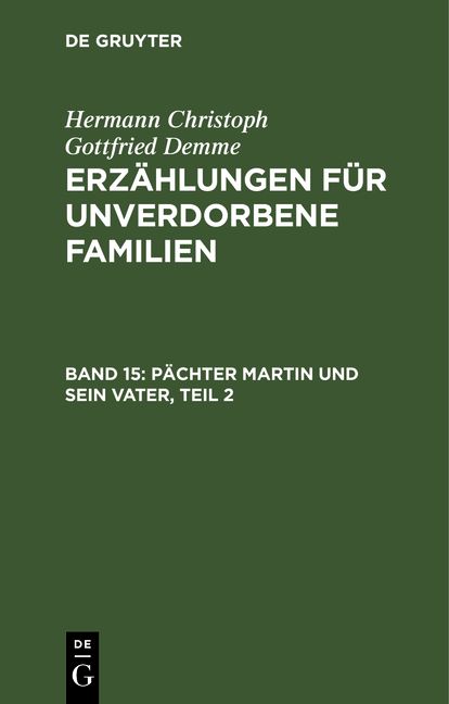 Produktbild: P&auml;chter Martin und sein Vater, Teil 2