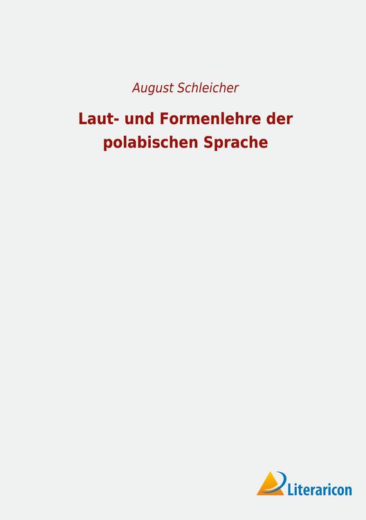 Produktbild: Laut- und Formenlehre der polabischen Sprache