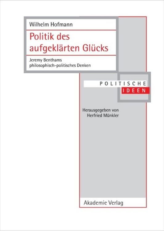 Produktbild: Politik des aufgekl&auml;rten Gl&uuml;cks
