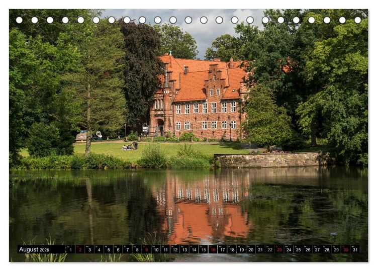 Produktbild: Hansestadt Hamburg (Tischkalender 2026 DIN A5 quer), CALVENDO Monatskalender