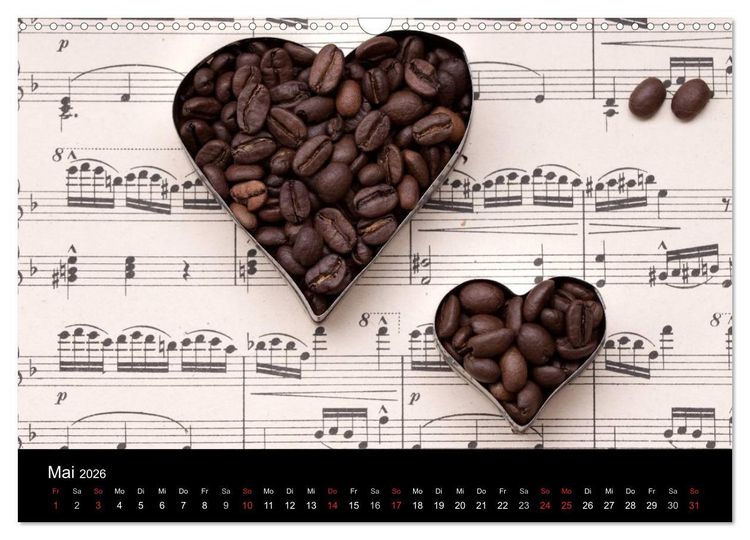 Produktbild: Kaffee & Schokolade (Wandkalender 2026 DIN A3 quer), CALVENDO Monatskalender