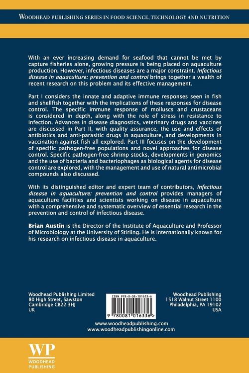 Produktbild: Infectious Disease in Aquaculture
