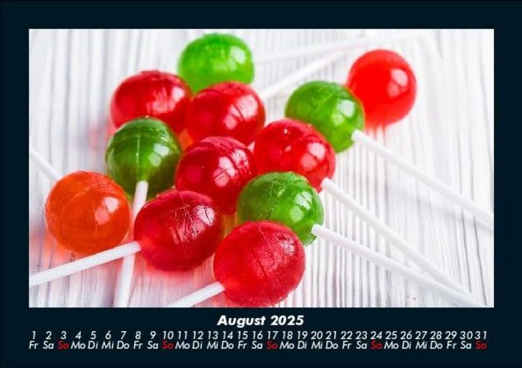 Produktbild: World of Sweets 2025 Fotokalender DIN A5