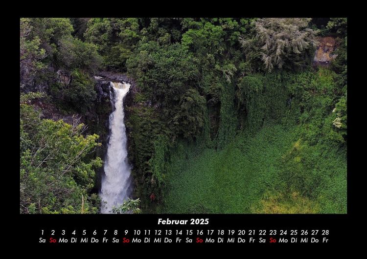 Produktbild: Wasserf&auml;lle 2025 Fotokalender DIN A3