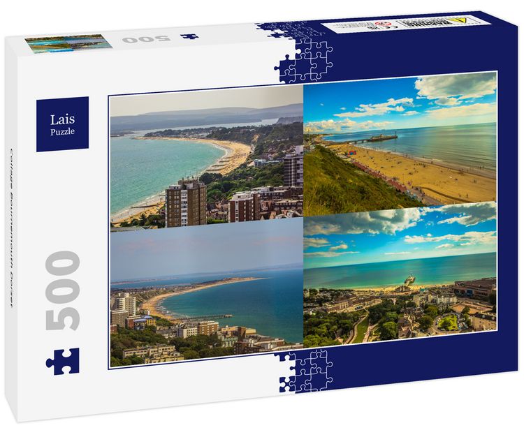 Produktbild: Lais Puzzle Collage Bournemouth Dorset 500 Teile