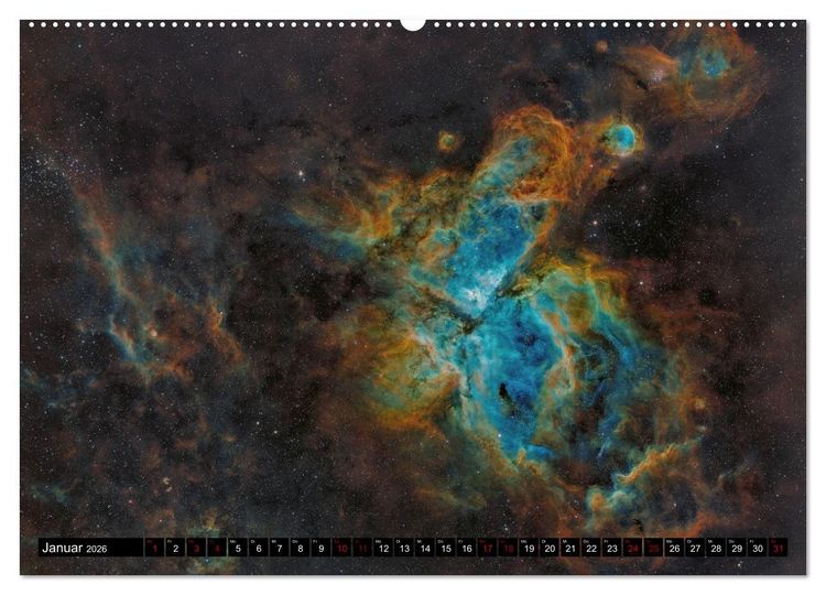 Produktbild: Deep-Sky Fotografie (hochwertiger Premium Wandkalender 2026 DIN A2 quer), Kunstdruck in Hochglanz