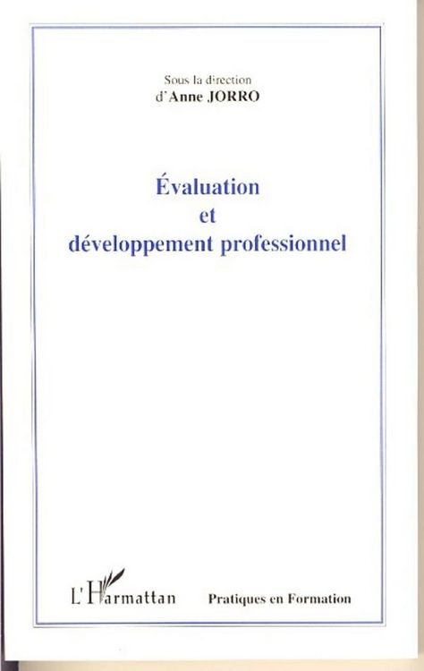 Produktbild: Evaluation et d&eacute;veloppement professionnel