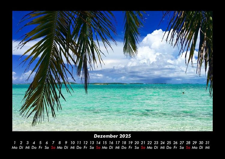 Produktbild: Karibik 2025 Fotokalender DIN A3