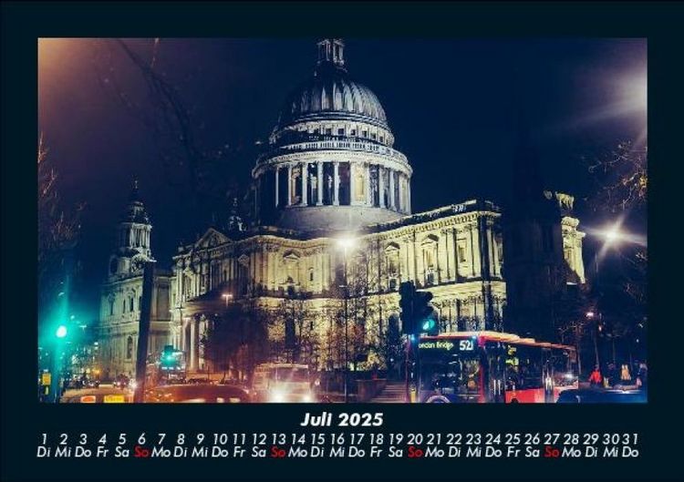 Produktbild: Londons sch&ouml;nste Seiten 2025 Fotokalender DIN A5