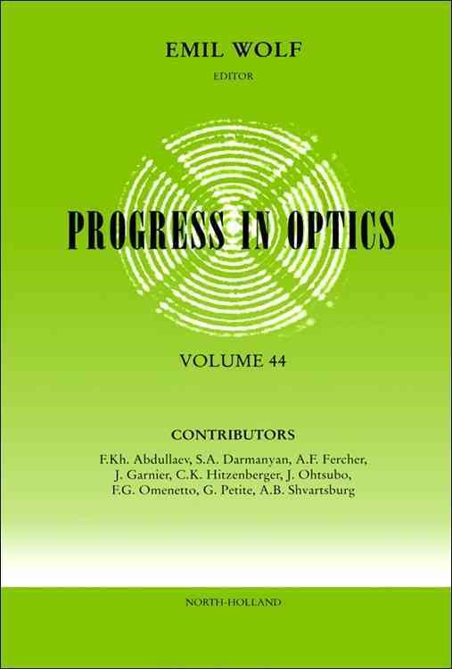 Produktbild: Progress in Optics