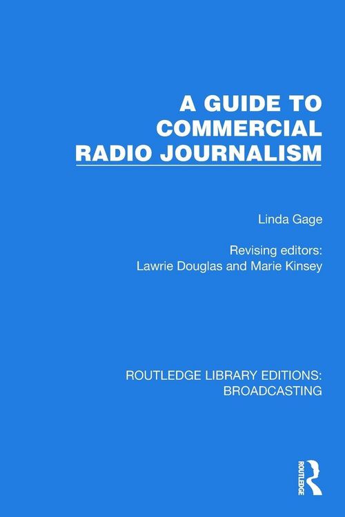 Produktbild: A Guide to Commercial Radio Journalism