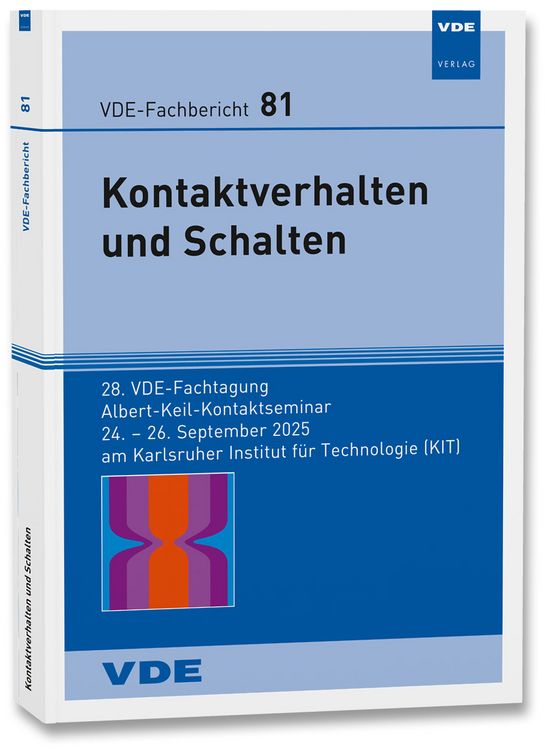 Produktbild: VDE-Fb. 81: Kontaktverhalten und Schalten