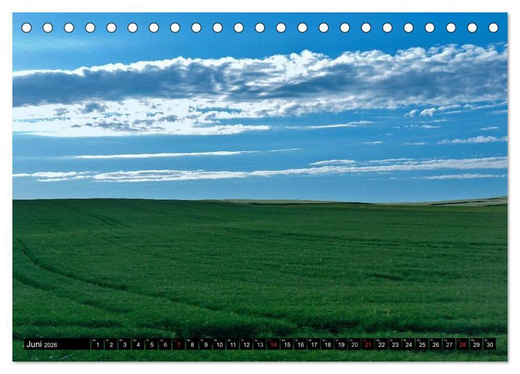 Produktbild: Sch&ouml;ne Landschaften der Oberlausitz (Tischkalender 2026 DIN A5 quer), CALVENDO Monatskalender