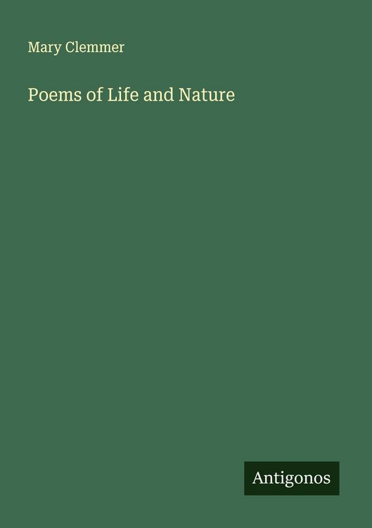 Produktbild: Poems of Life and Nature