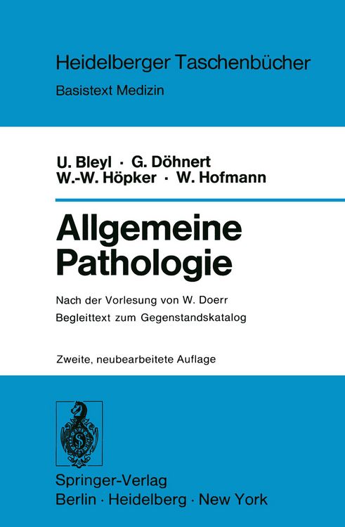 Produktbild: Allgemeine Pathologie