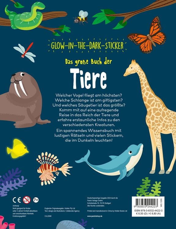 Produktbild: Das gro&szlig;e Buch der Tiere