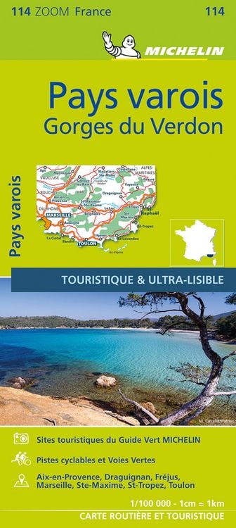 Produktbild: Pays Varois, Verdon Gorges - Zoom Map 114