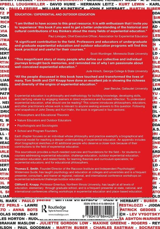 Produktbild: Sourcebook of Experiential Education