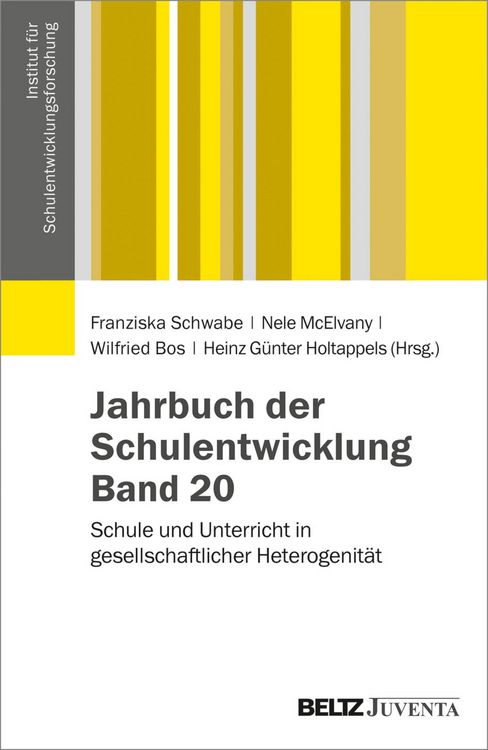 Produktbild: Jahrbuch der Schulentwicklung. Band 20