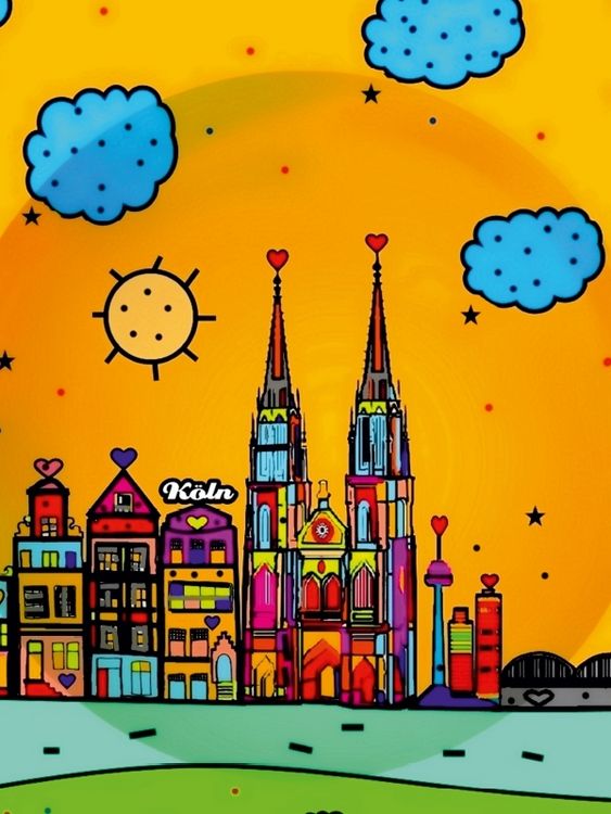 Produktbild: CALVENDO Puzzle K&ouml;ln | 1000 Teile Lege-Gr&ouml;&szlig;e 64 &times; 48 cm Foto-Puzzle f&uuml;r gl&uuml;ckliche Stunden