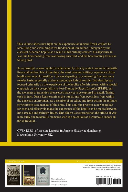 Produktbild: Military Departures, Homecomings and Death in Classical Athens