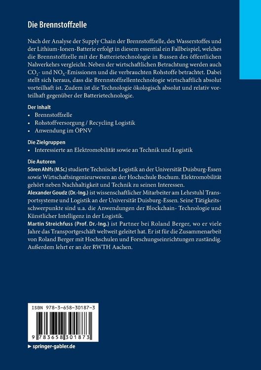 Produktbild: Die Brennstoffzelle